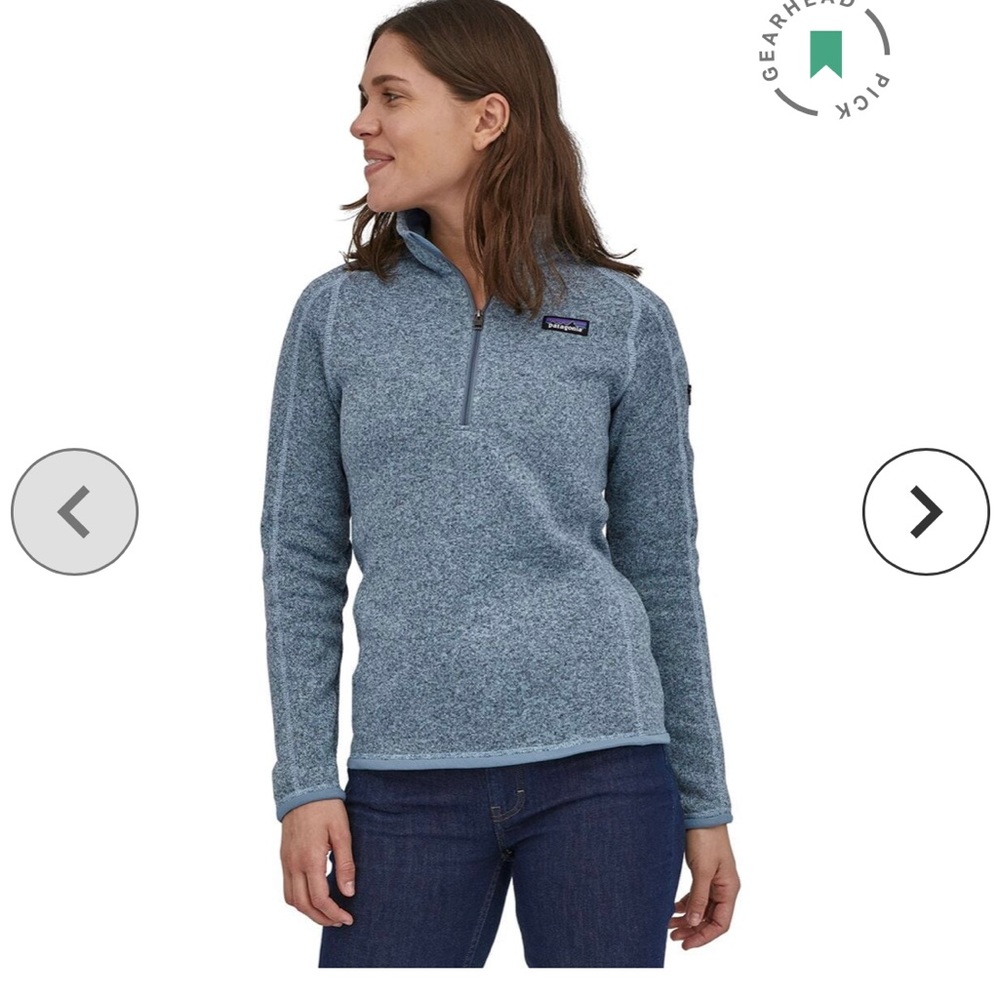 Patagonia better sweater quarter zip M